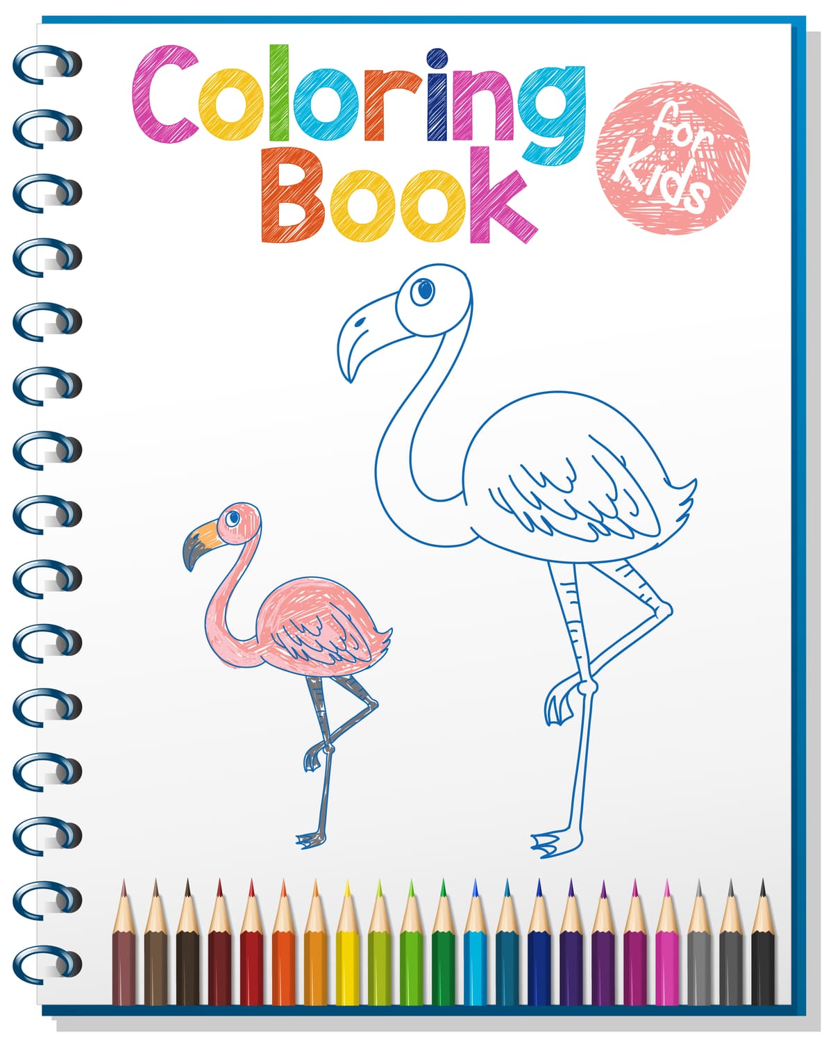 Nature Coloring Book cover